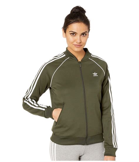 adidas sst damen trainingsjacke oliv|Amazon.com: Adidas Sst Track Jacket Women.